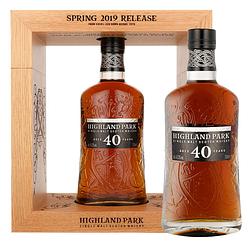 Foto van Highland park 40 years 2019 70cl whisky + giftbox