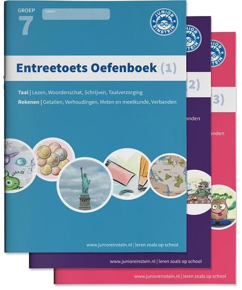 Foto van Entreetoets oefenboek compleet - paperback (9789492265005)