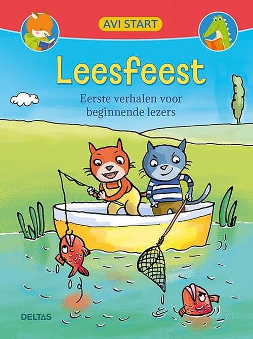 Foto van Leesfeest eerste verhalen voor beginnende lezers avi start - hardcover (9789044764086)