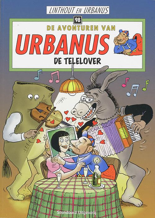 Foto van Urbanus 98 - de telelover - linthout, urbanus - paperback (9789002213113)