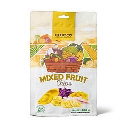 Foto van Gemixt fruit chips - 100 g