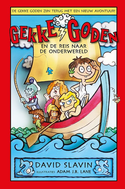 Foto van Gekke goden en de reis naar de onderwereld - david slavin - ebook (9789024590896)