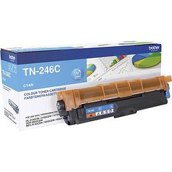 Foto van Brother toner tn-246c tn246c origineel cyaan 2200 bladzijden