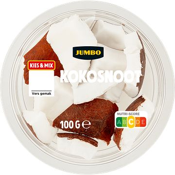 Foto van Jumbo kokosnoot 100g aanbieding bij jumbo | 3 voor € 5,00