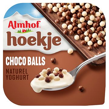 Foto van Almhof hoekje choco balls 150g bij jumbo