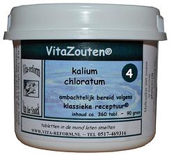 Foto van Vita reform vitazouten nr. 4 kalium chloratum muriaticum 360st