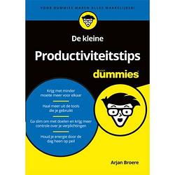 Foto van De kleine productiviteitstips voor dummies