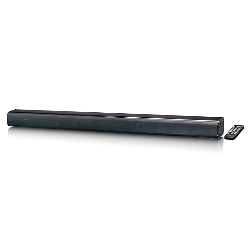 Foto van 85cm soundbar met 40w rms, bluetooth en hdmi lenco sb-040bk zwart