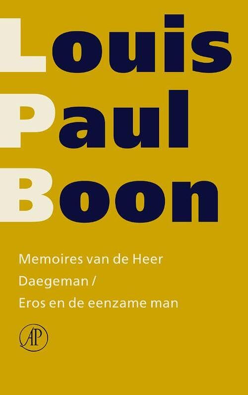 Foto van Memoires van de heer daegeman ; eros en de eenzame man - louis paul boon - ebook (9789029579674)