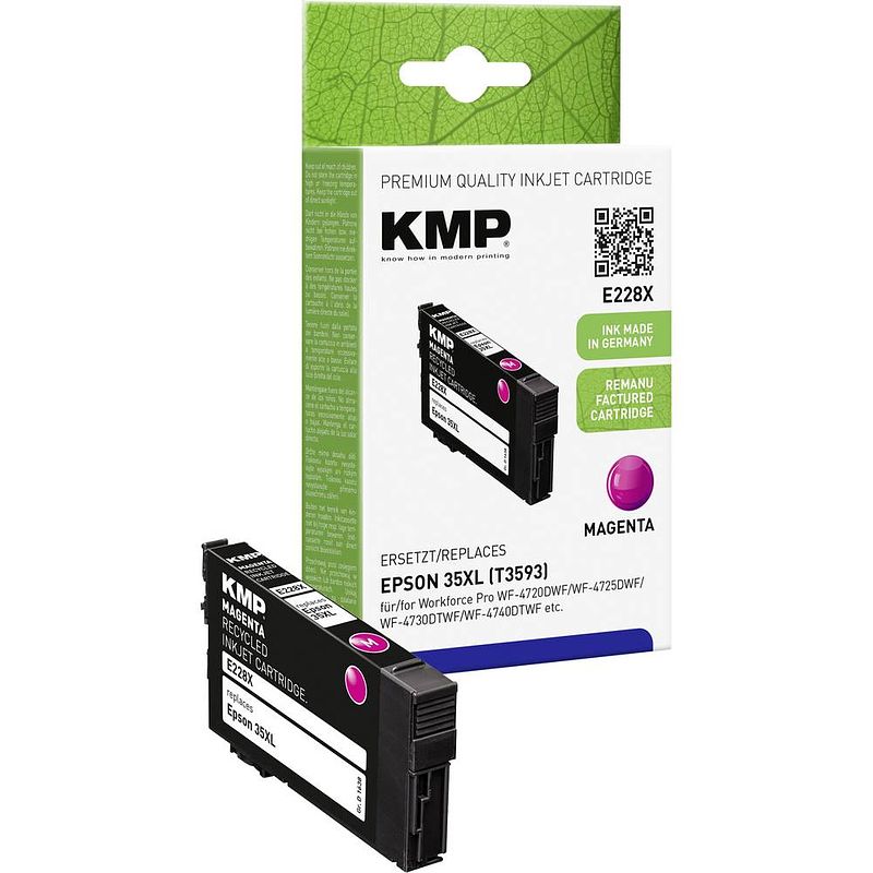 Foto van Kmp cartridge vervangt epson t359335xl compatibel single magenta e228x 1638,4006