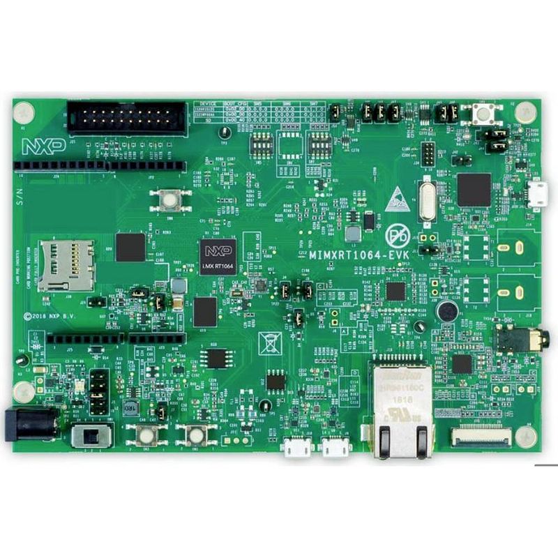 Foto van Nxp semiconductors mimxrt1064-evk development board 1 stuk(s)