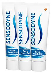 Foto van Sensodyne extra fresh gel tandpasta voordeelverpakking