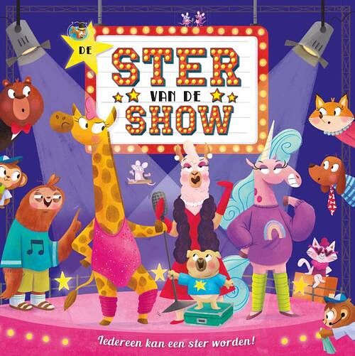 Foto van De ster van de show - hardcover (9789036643863)