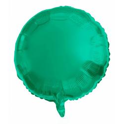Foto van Folat folieballon rond 45 cm groen