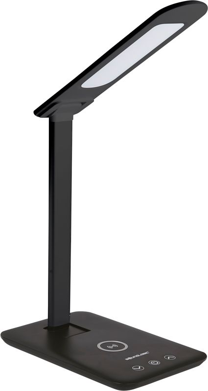 Foto van Soundlogic bureaulamp met 10w draadloze oplader zwart