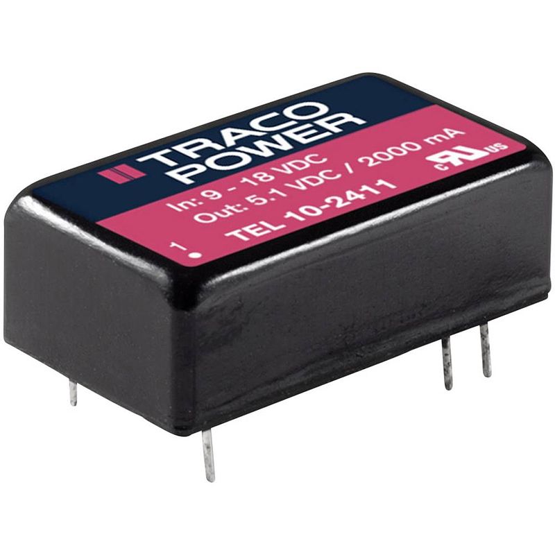 Foto van Tracopower tel 10 dc/dc-converter, print 416 ma 10 w aantal uitgangen: 2 x