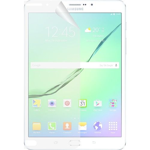 Foto van Azuri 2 x flexibele screen protector voor samsung galaxy tab s2 smartphone screenprotector transparant