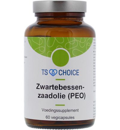 Foto van Ts choice zwartebessenzaadolie (peo) capsules