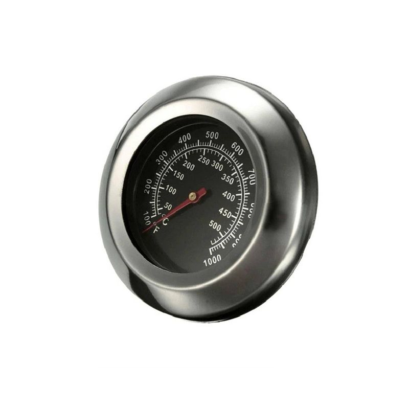 Foto van Bbq thermometer - draadloos - 50 tot 550 graden - rvs