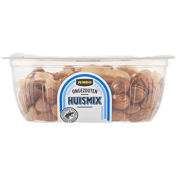 Foto van Jumbo ongezouten noten melange 150g aanbieding bij jumbo | cup of zak a 110350 gram