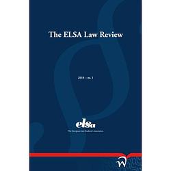 Foto van The elsa law review - elsa law review