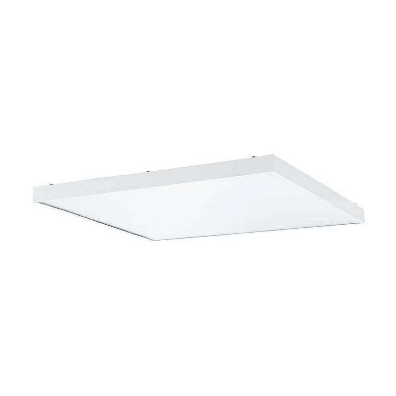 Foto van Eglo plagliarone plafonnière - led - 59.5 cm - wit