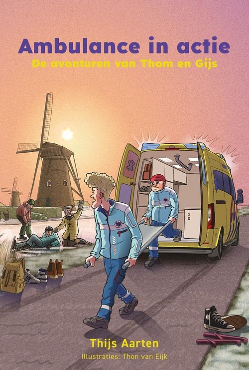 Foto van Ambulance in actie - thijs aarten - ebook