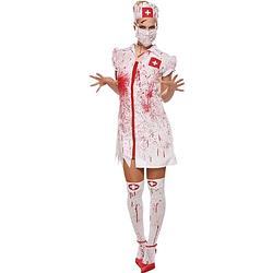 Foto van Rubie's verkleedkostuum verpleegster dames wit/rood