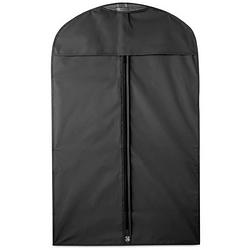 Foto van 2x beschermhoes voor kleding zwart 100 x 60 cm - kledinghoezen