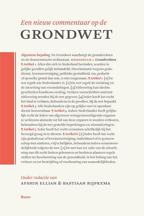 Foto van Een nieuw commentaar op de grondwet - ebook (9789024435555)