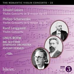 Foto van Lassen: the romantic violin concerto 's 22 - cd (0034571282688)