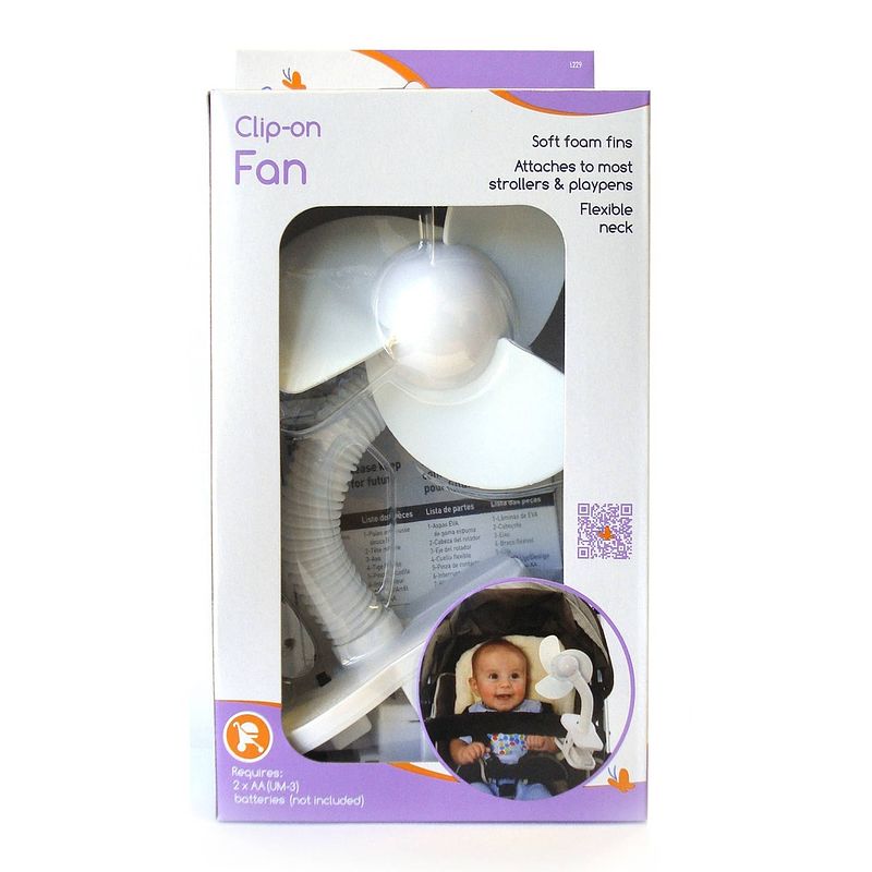 Foto van Dreambaby kinderwagen ventilator wit