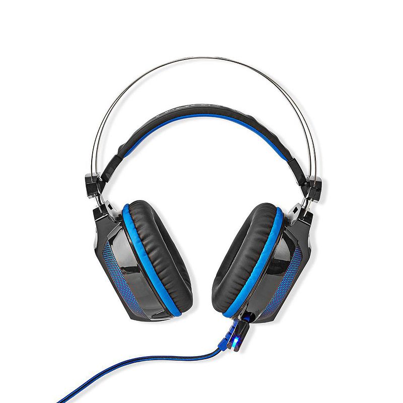 Foto van Nedis usb gaming headset met 2.1 meter snoer en 7.1 virtual surround sound