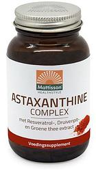 Foto van Mattisson healthstyle astaxanthine complex capsules