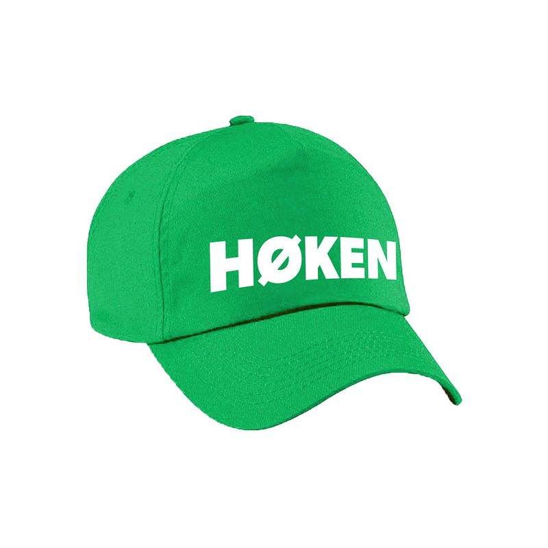 Foto van Hoken achterhoek pet / cap groen voor volwassenen - verkleedhoofddeksels