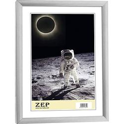 Foto van Zep - kunststof fotolijst ""new easy"" zilver voor foto formaat 15x20 - kl3