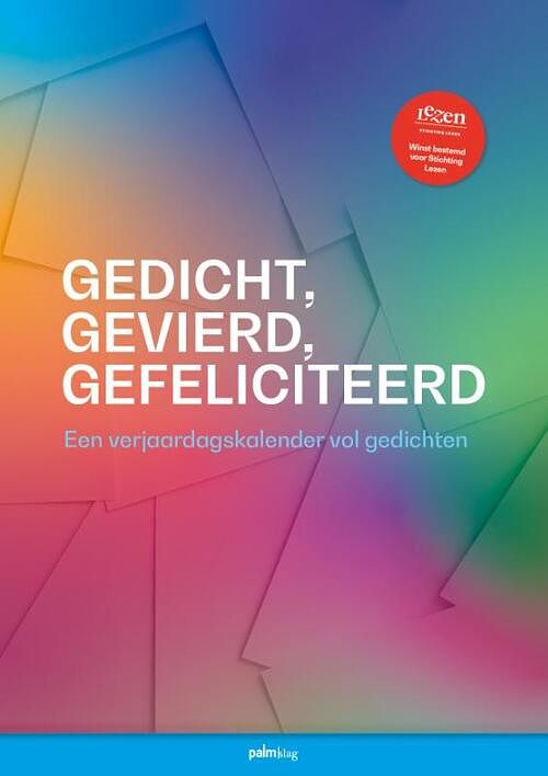 Foto van Gedicht, gevierd, gefeliciteerd - paperback (9789493245716)