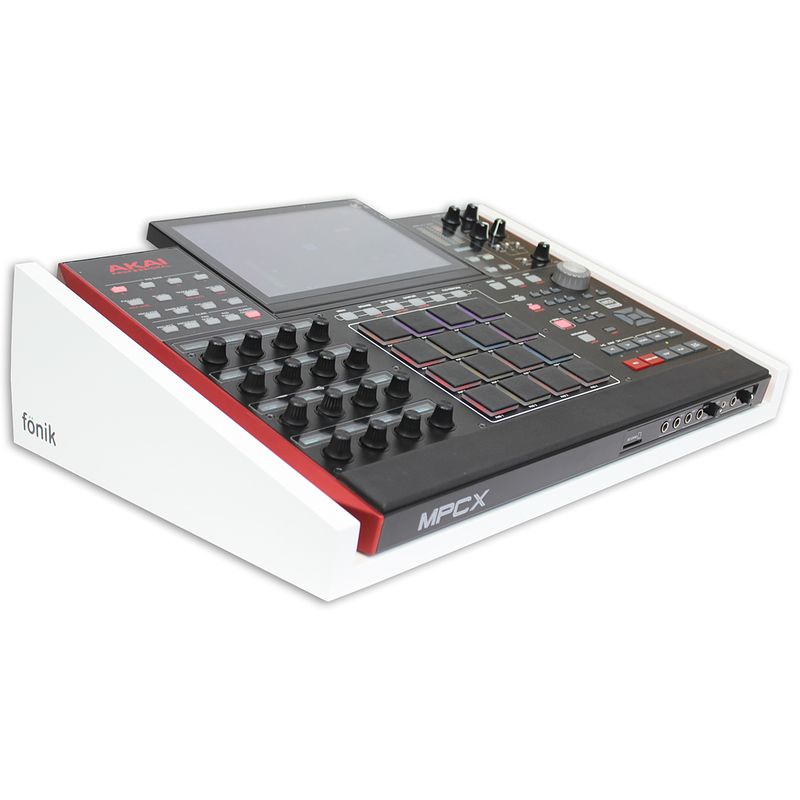 Foto van Fonik audio innovations original stand for akai mpc x (white)