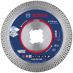 Foto van Bosch accessories 2608900658 expert hardceramic x-lock diamanten doorslijpschijf diameter 125 mm 1 stuk(s)