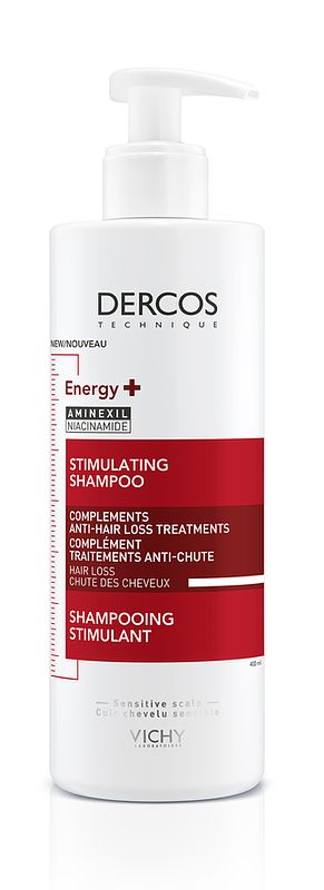 Foto van Vichy dercos energie aminexil shampoo