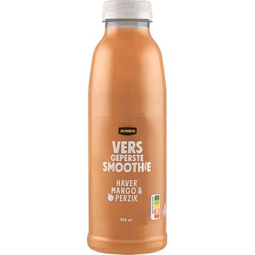 Foto van Jumbo vers geperste smoothie haver mango & perzik 500 ml