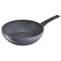 Foto van Tefal chef's delight stone wokpan g12219 - 28 cm