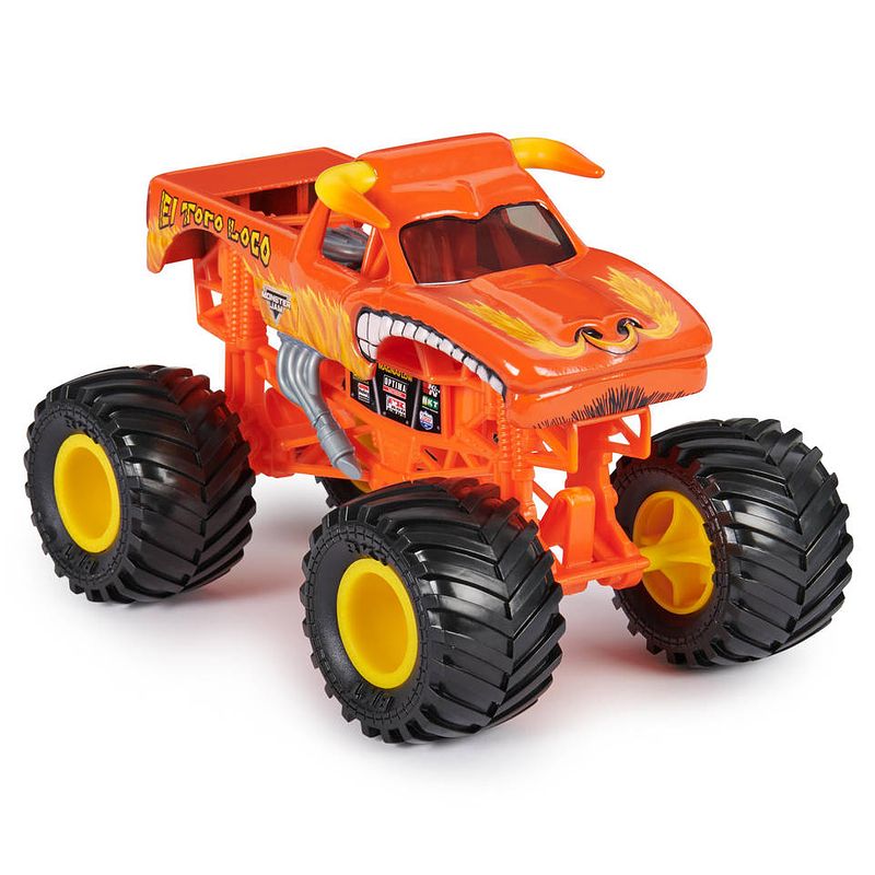 Foto van Monster jam monstertruck true metal - 1:24