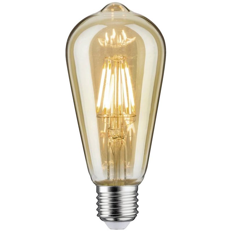Foto van Paulmann 28717 led-lamp energielabel f (a - g) e27 6.5 w warmwit (ø x h) 64 mm x 140 mm 1 stuk(s)