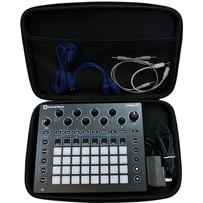 Foto van Analog cases pulse for novation circuit/akai mpk mini 32x20x5 cm