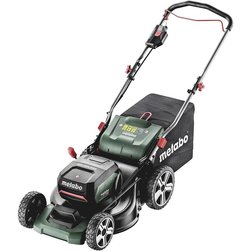 Foto van Metabo metabowerke grasmaaier accu zonder accu 18 v snijbreedte max. 46 cm