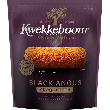 Foto van Kwekkeboom oven black angus croquetten 4 stuks bij jumbo