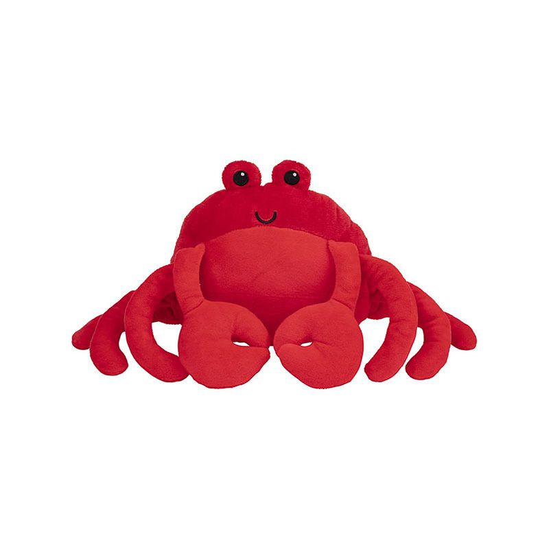 Foto van Pluche dieren knuffels krab van 25 cm - knuffel zeedieren