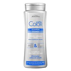 Foto van Ultra color system shampoo voor blond, licht en grijs haar met een platina kleur van 400ml.