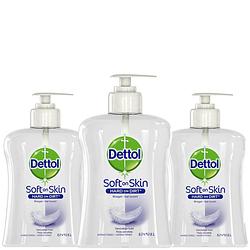 Foto van Dettol handzeep - gevoelige huid - 250ml x3